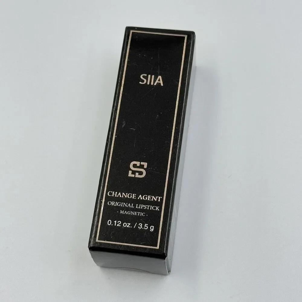 Siia Cosmetics Change Agent Original Lipstick O 674 Maple Brown new and sealed